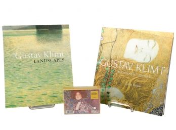 Gustav Klimt Art Books And Playing Cards