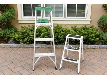 Werner 4 Foot Ladder And Step Stool