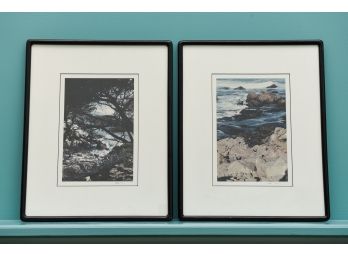 Pair Of Framed Signed Photographs By Sita