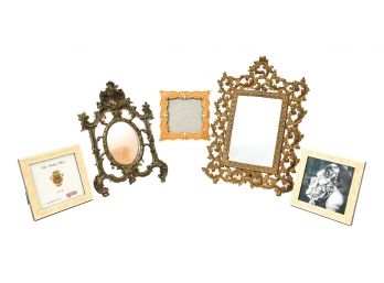 Antique Brass Photo Frames And Fine Italian Wood Frames