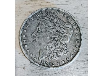 U.S Morgan Silver Dollar Coin 1882 'O'