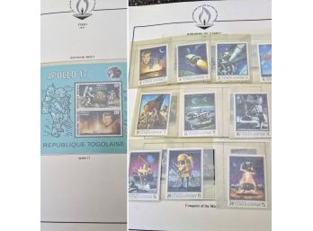 'And The Glow From That  Fire Can Truly Light The World' Stamp Collection, Part 6: Space Exploration/yemen
