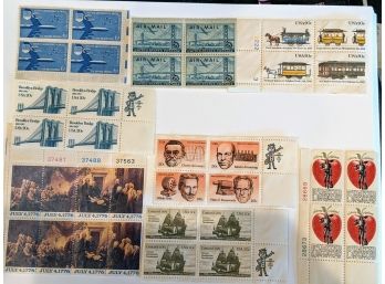 The Brooklyn Bridge ,Johnny Appleseed, July 4th 1716,  Unused Stamps In Mint Condition