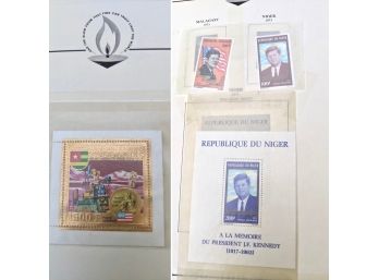 'And The Glow From That  Fire Can Truly Light The World' Stamp Collection, Part 8: Republic De Niger