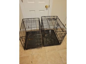 2 Dog Crates