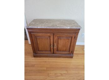 Granite Top Solid Wood Cabinet. Well Made