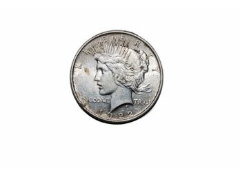 1922 Silver  Dollar Coin
