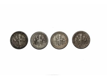 Silver Dimes 1947 - 1957 - 1958 - 1959