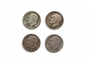 Silver Dimes 1947 - 1952 - 1953 - 1954