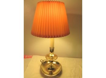 Brass Candlestick Chamberstick Table Lamp