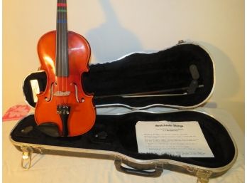 Student Violin With Bow And Case