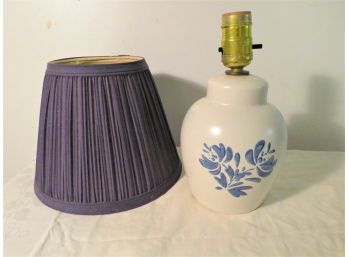 Vintage Pfaltzgraff Pottery Jug Table Lamp