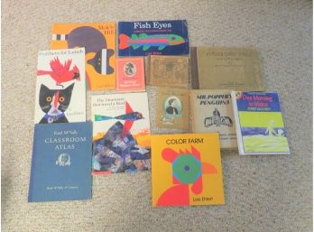 Variety Of Children's Books Lois Ehlert Antique Mother Goose