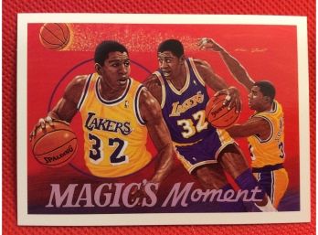 1991 Upper Deck Magic Johnson 'Magic's Moments' Card #29