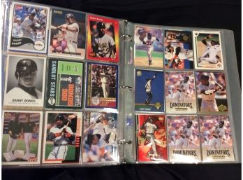 Lot Of 180 Barry Bonds Baseball Cards