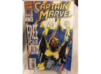 Captain Marvel Comic Book