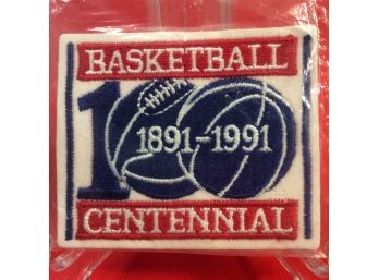 Basketball Centennial 1891-1991 NEW Patch