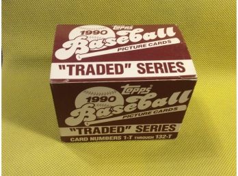 1990 Topps Baseball Complete Traded Set
