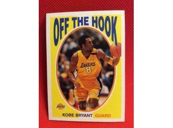 2001 Topps Heritage Kobe Bryant Off The Hook Card #OH8