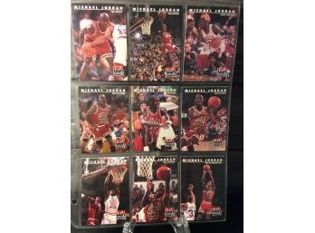 Michael Jordan USA Basketball 9 Card Lot