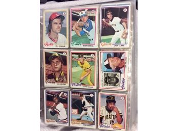 1978 - 1988 Topps Baseball Card Lot Of 315 Cards