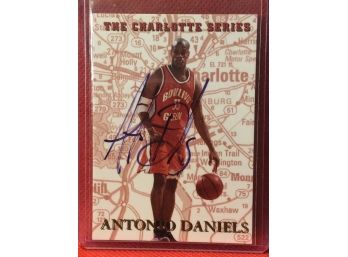 Antonio Daniels Autographed Basketball Card 364/5000