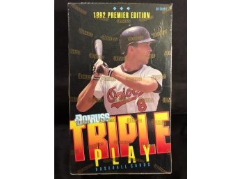 1992 Donruss Triple Play Baseball Factory Sealed Wax Box