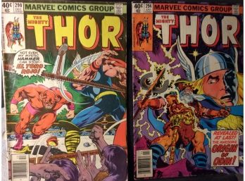 1979-1980 Thor Comic Books
