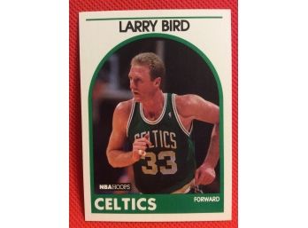 1989-90 NBA Hoops Larry Bird Card #150