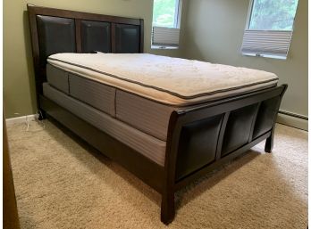 Queen Size Bed With Mattress And Box Springs