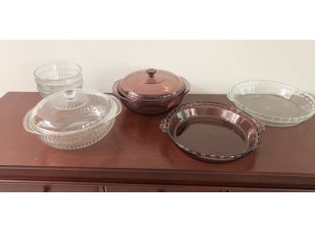 Group Of Pyrex - Seven Pieces