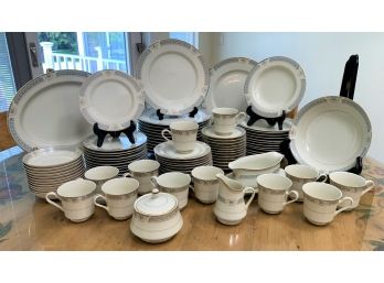 Exceptional Mikasa Dinner Service For 12 - Ivory China Pattern