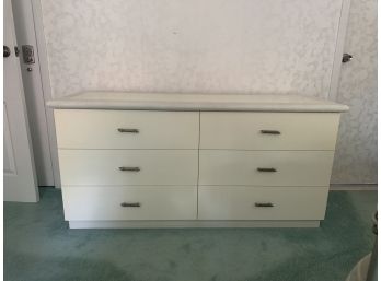 Double White Painted Dresser