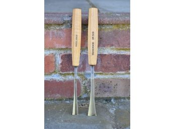 Pheil Swiss Made 3F/20 And #5 Fantail Gouge Carving Tools
