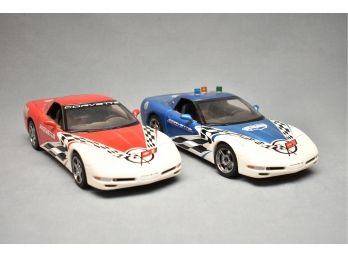 Pair Of UT Models Chevy Corvettes ACO 24 And Rolex 24 1:18