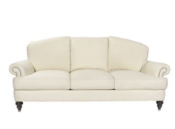 Ethan Allen Classic White Sofa (1 Of 2)