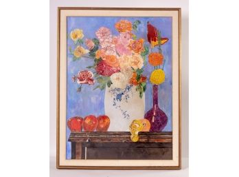 Timmie Ogdon (American 1935-1994), Floral Still Life