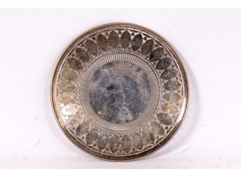 Perforated Van Bergh Silver Plate Charger