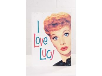 I Love Lucy Poster Print On Metal