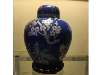 Japanese Ceramic Ginger Jar.