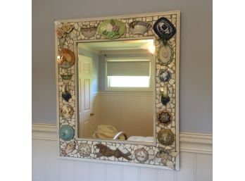Unique Mosaic Art Wall Mirror.