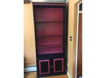 Painted Display Cabinet. 1 Of 2