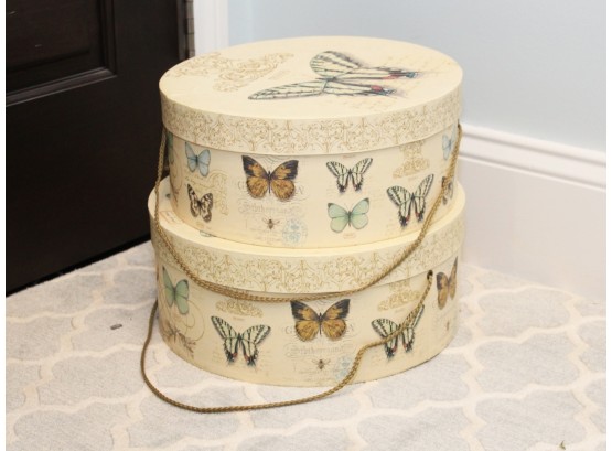 Hat Cases With Butterfly Print