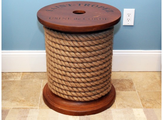A French Nautical Themed Side Table