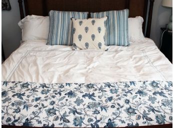Luxury King Bedding In Shades Of Blue