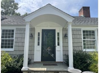 A Vintage Colonial Columned Portico