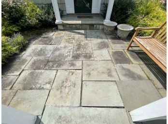 A Bluestone Patio And Stoop