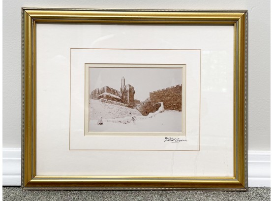 A Framed Photograph, Jerusalem Themed, By Robert Cumins