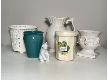 A Decorative Ceramic Assortment, Lladro And More
