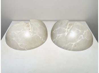A Pair Of Vintage Deco Inspired Wall Sconces